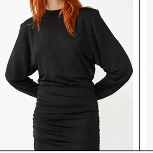 & Other Stories Ruched Mini Dress